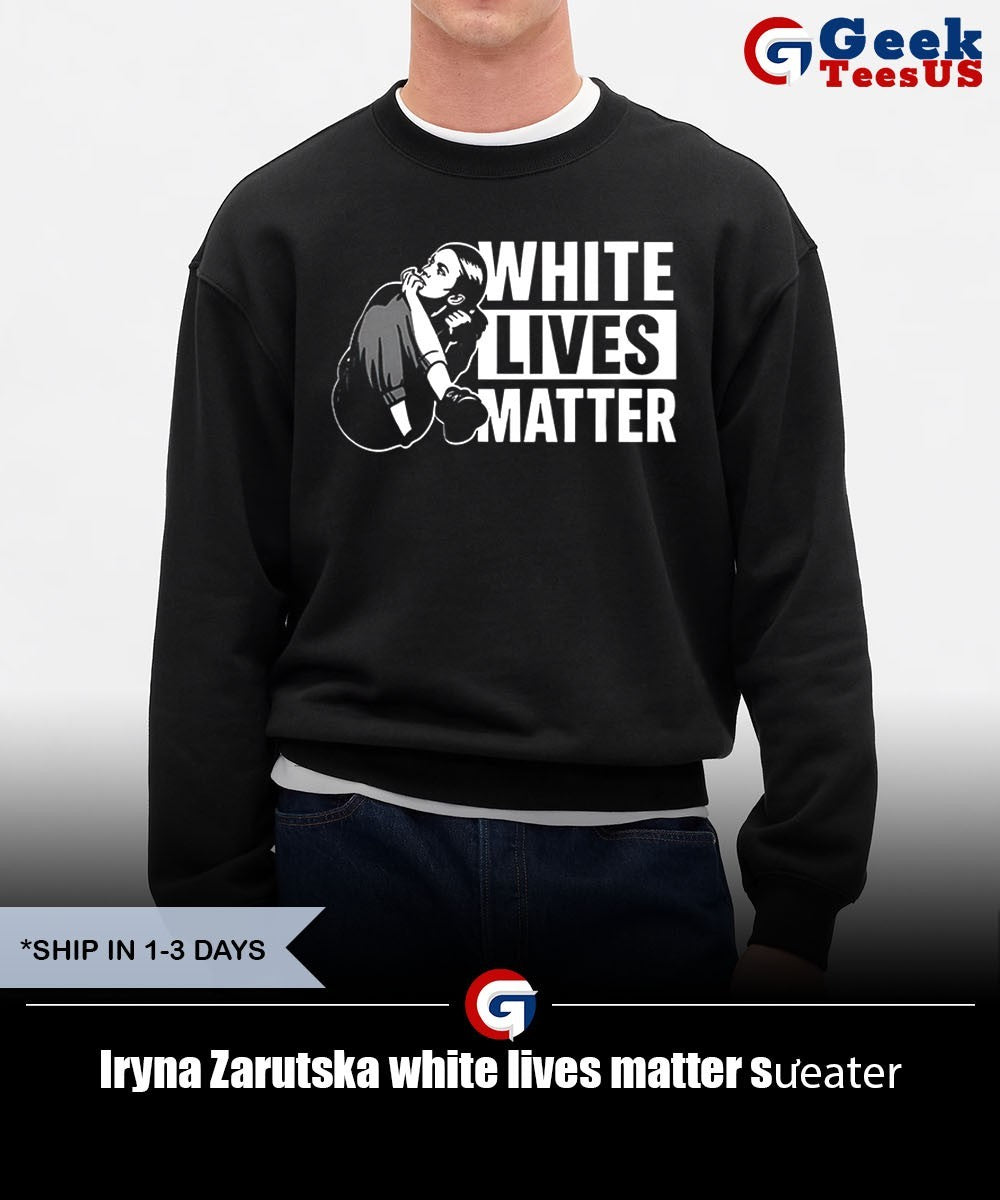 Iryna Zarutska white lives matter shirt