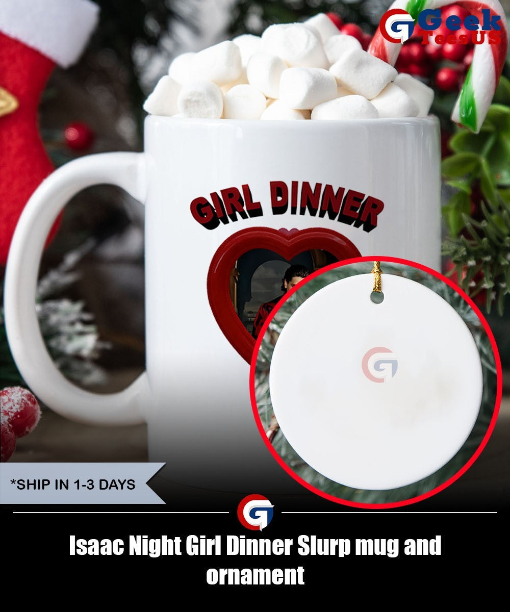 Isaac Night Girl Dinner Slurp shirt
