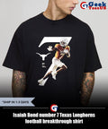 Isaiah Bond number 7 Texas Longhorns football breakthrough shirt