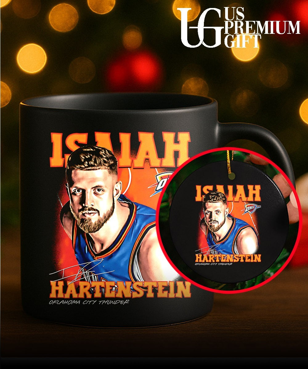 Isaiah Hartenstein Oklahoma City Thunder NBA 2026 signature graphic shirt