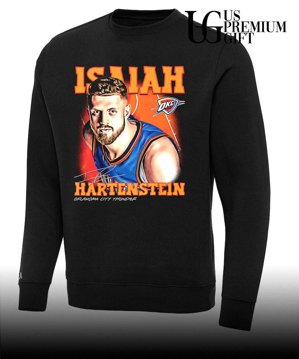 Isaiah Hartenstein Oklahoma City Thunder NBA 2026 signature graphic shirt