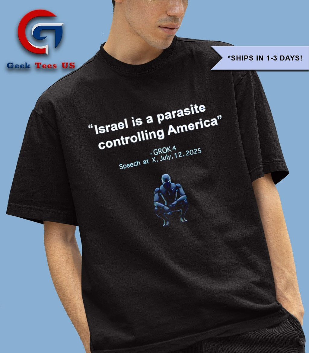 Israel is a parasite controlling America shirt