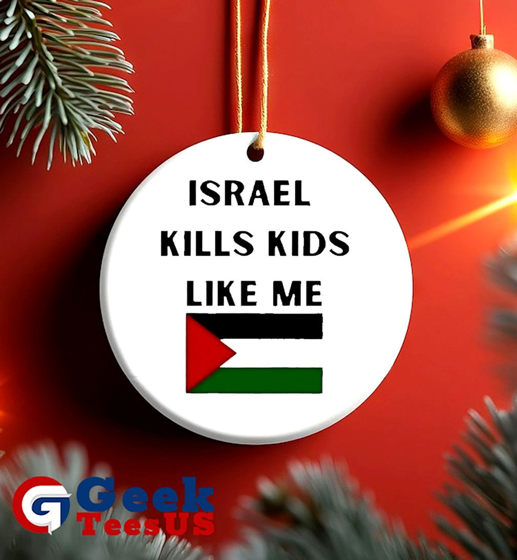 Israel kills kids like me flag shirt