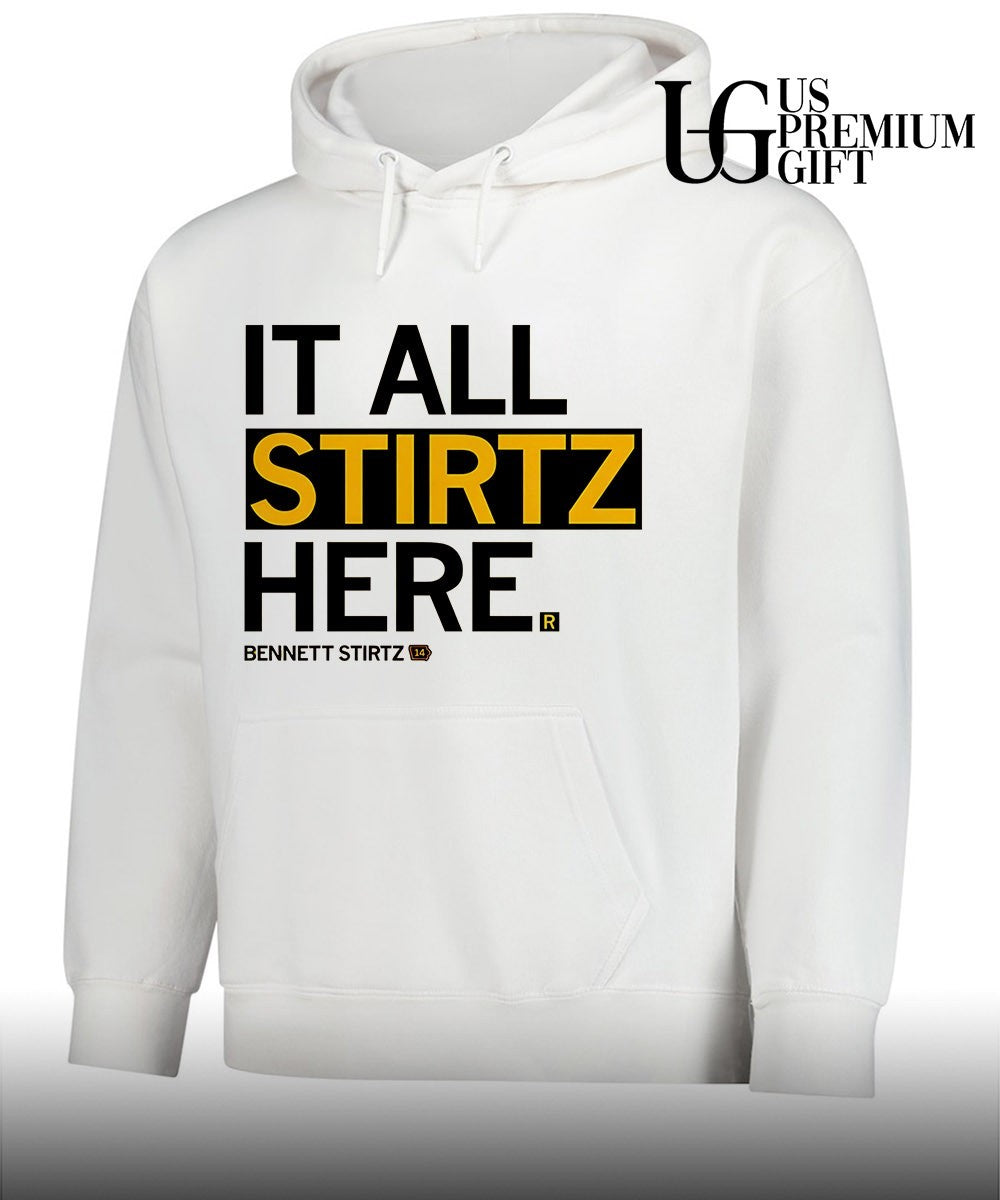 It all Stirtz here gold Bennett Stirtz Iowa Hawkeyes Men’s Basketball shirt