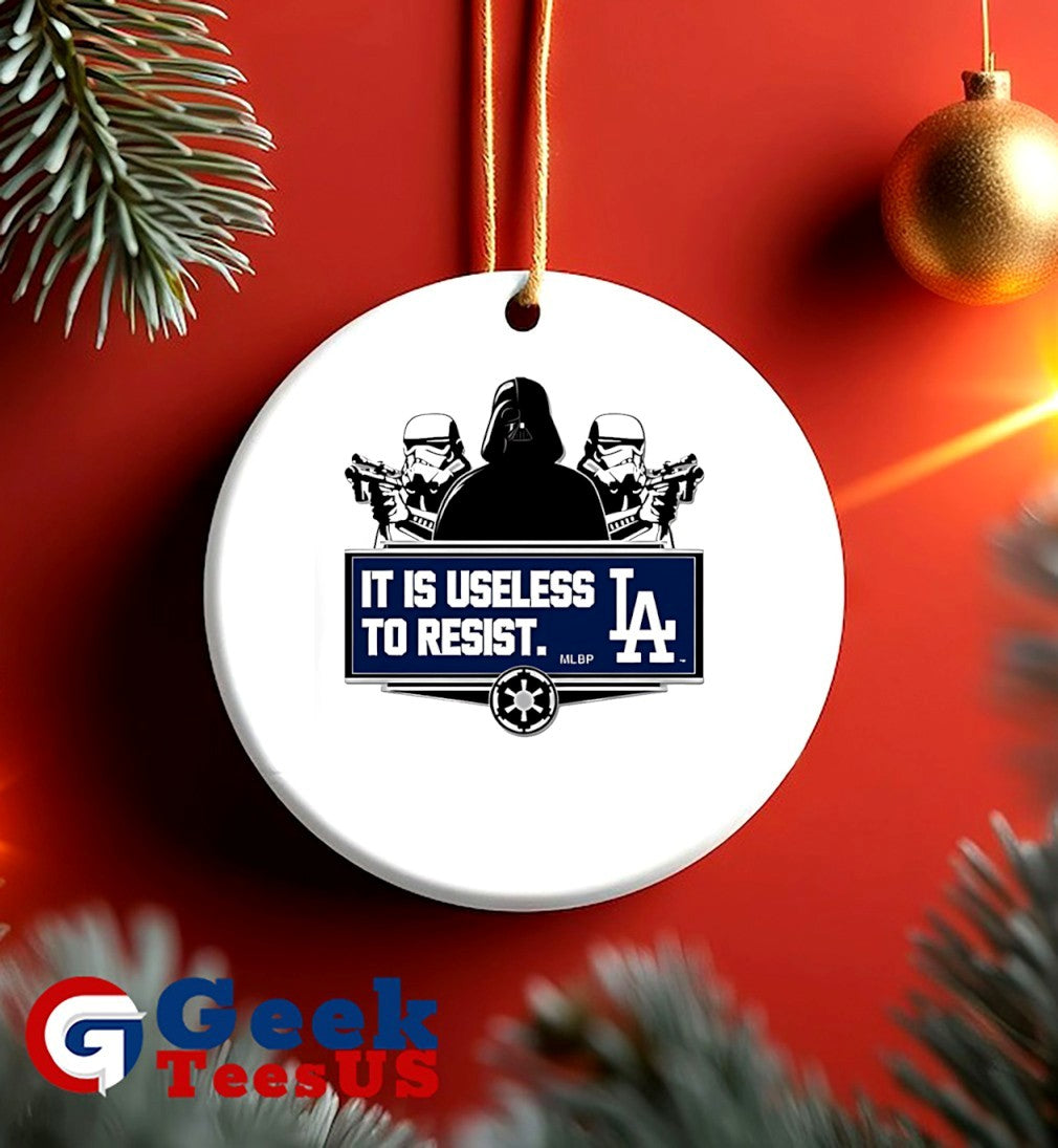 It is useless to resist Los Angeles Darth Vader shirt