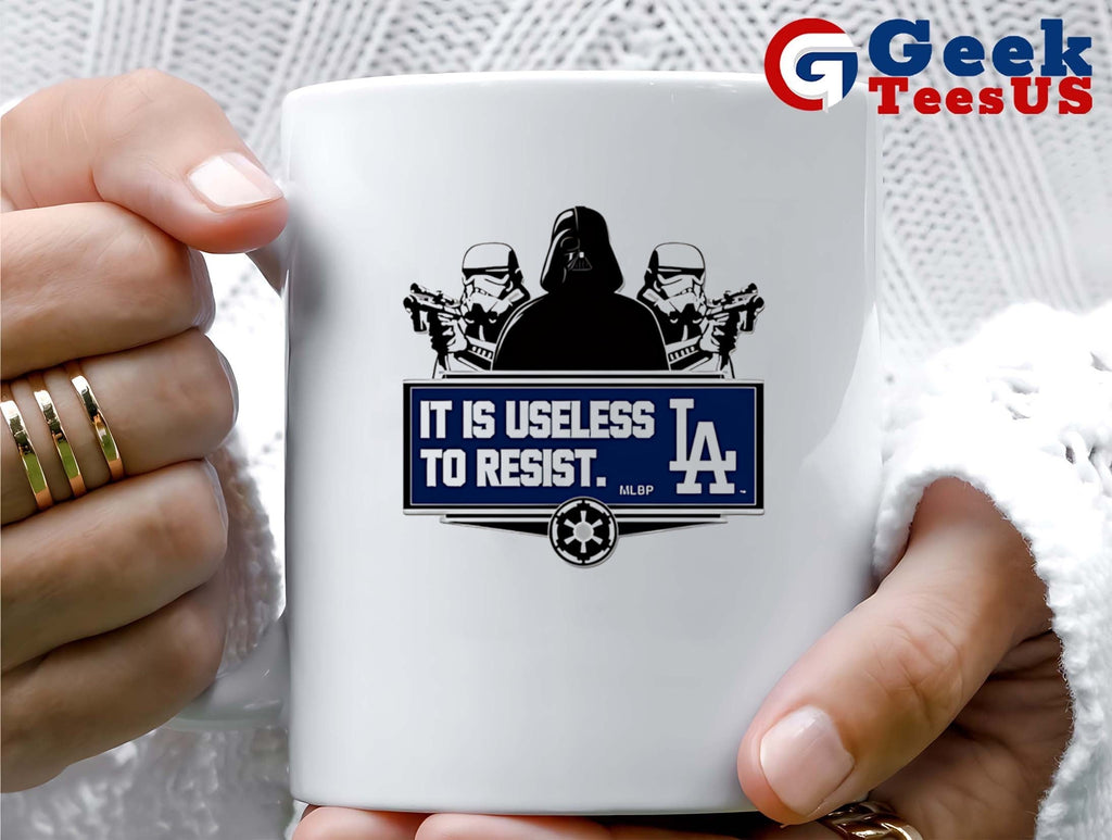 It is useless to resist Los Angeles Darth Vader shirt