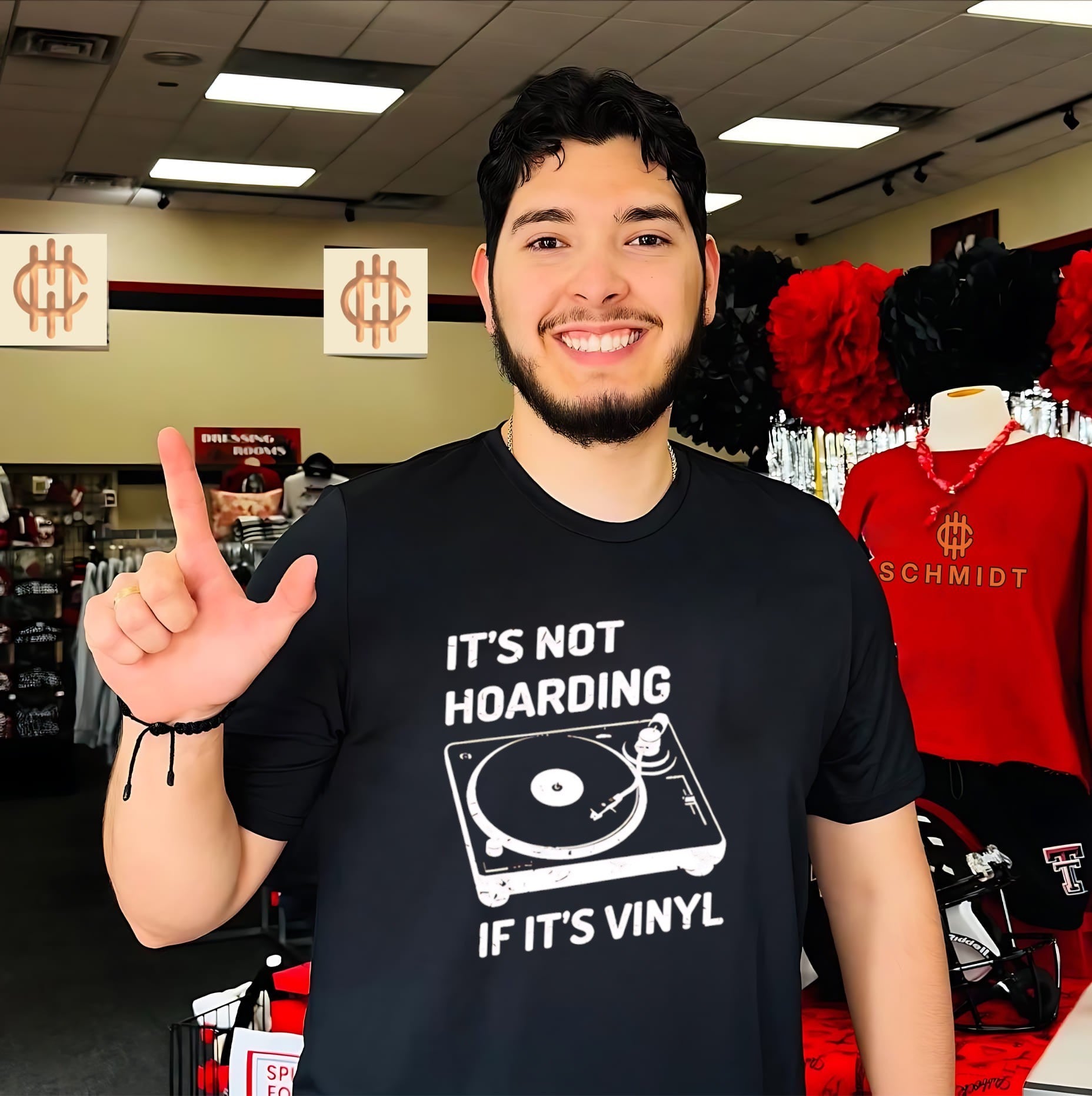 It’s Not Hoarding If It’s Vinyl shirt