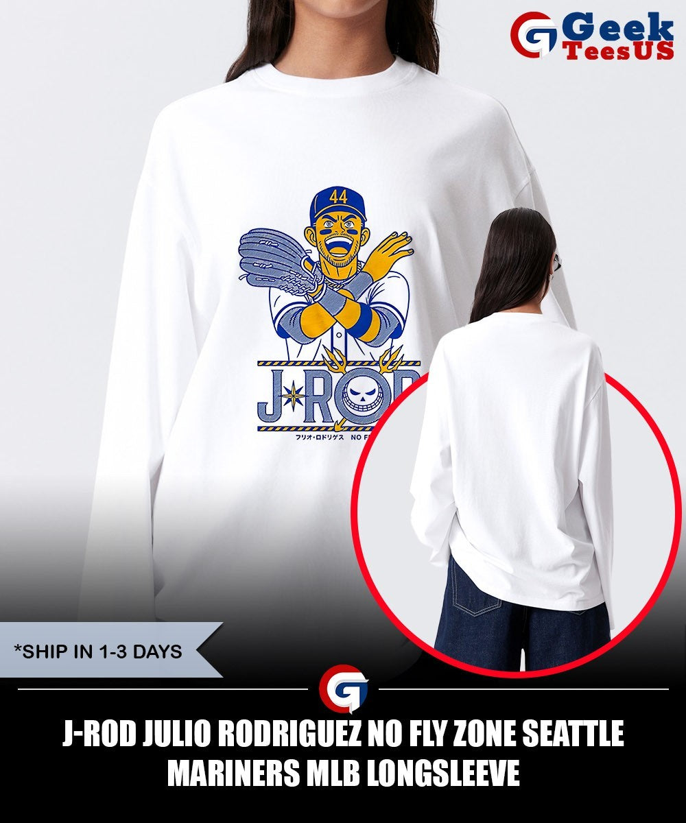J-Rod Julio Rodriguez No Fly Zone Seattle Mariners MLB shirt