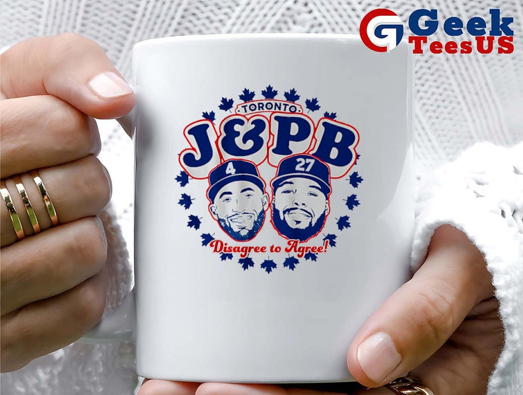 J and PB Vladimir Guerrero Jr. and George Springer big head Toronto Blue Jays baseball Disagree to Agree shirt