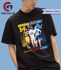 J.J. McCarthy Michigan Wolverines X Tarik Skubal Detroit Tigers X Jared Goff Detroit Lions signature shirt
