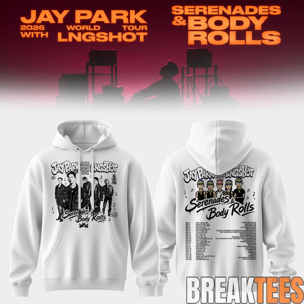 JAY PARK 2026 World Tour x LNGSHOT ‘Serenades & Body Rolls’ Special Hoodie