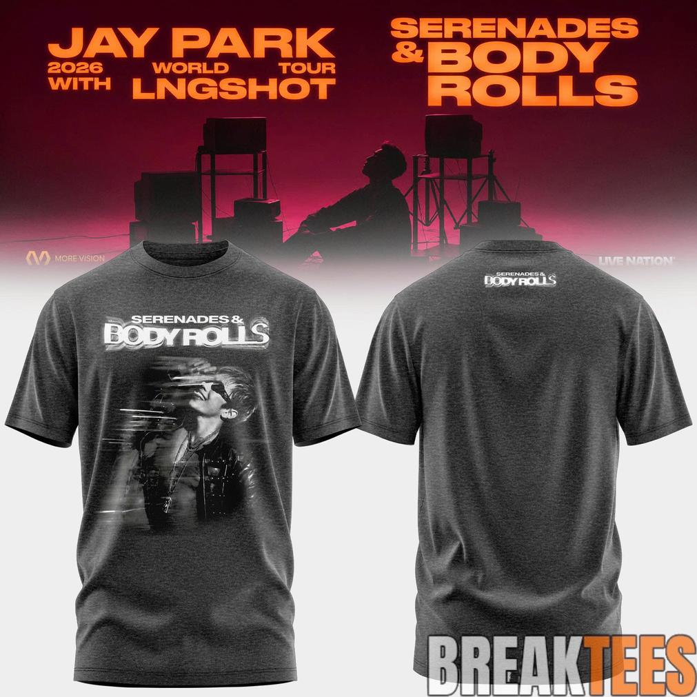 JAY PARK 2026 World Tour x LNGSHOT ‘Serenades & Body Rolls’ Shirt