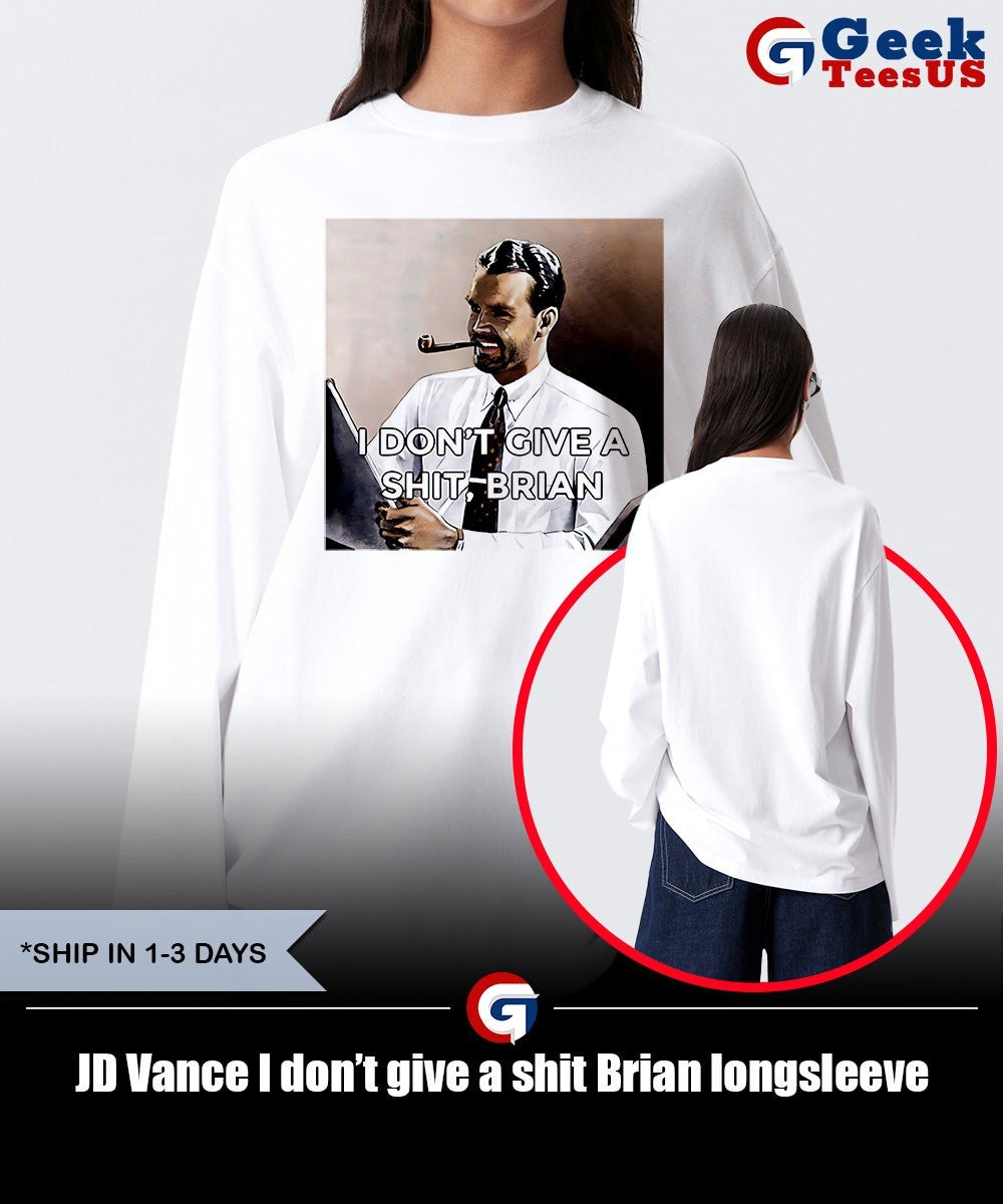 JD Vance I don’t give a shit Brian shirt