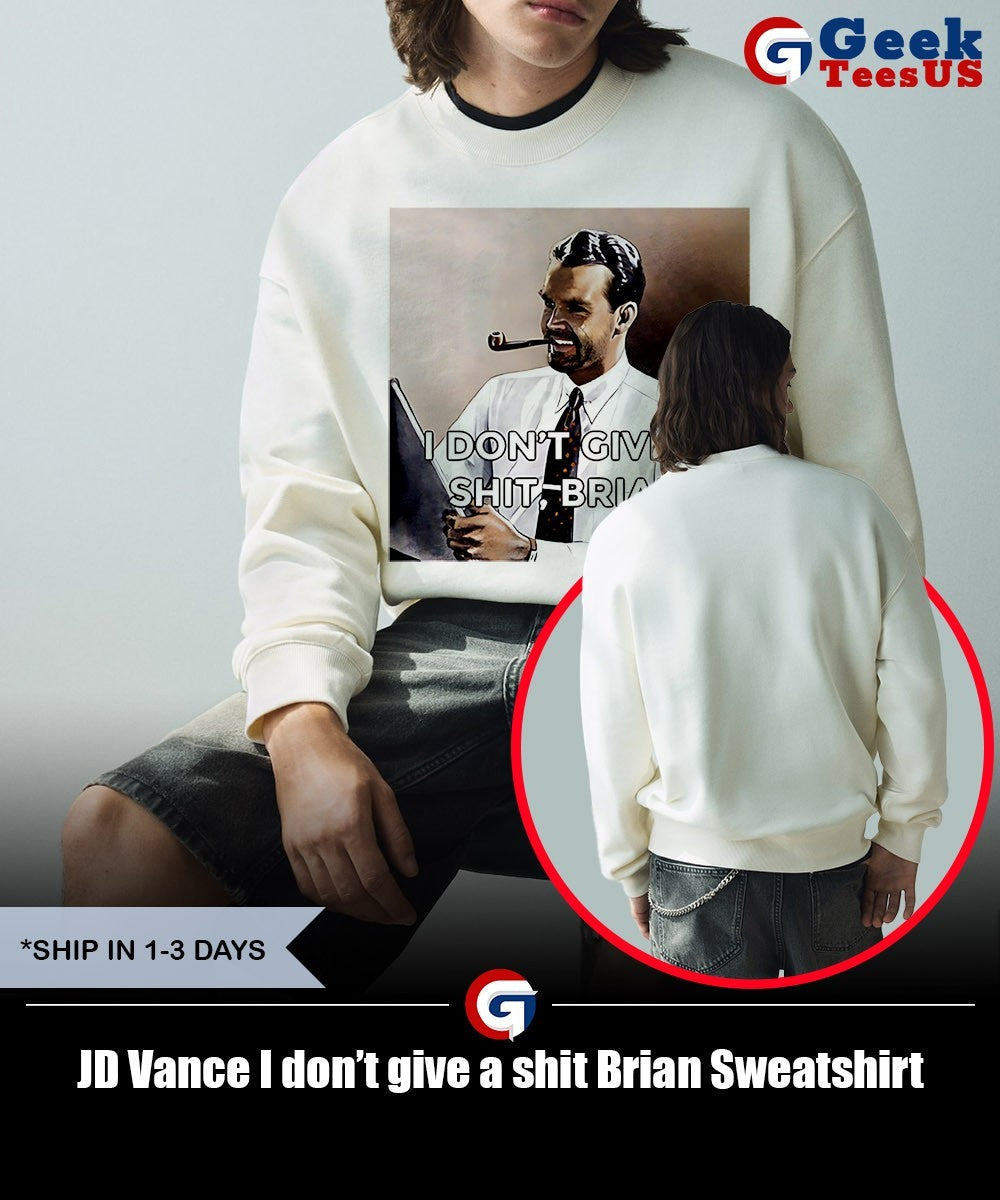 JD Vance I don’t give a shit Brian shirt
