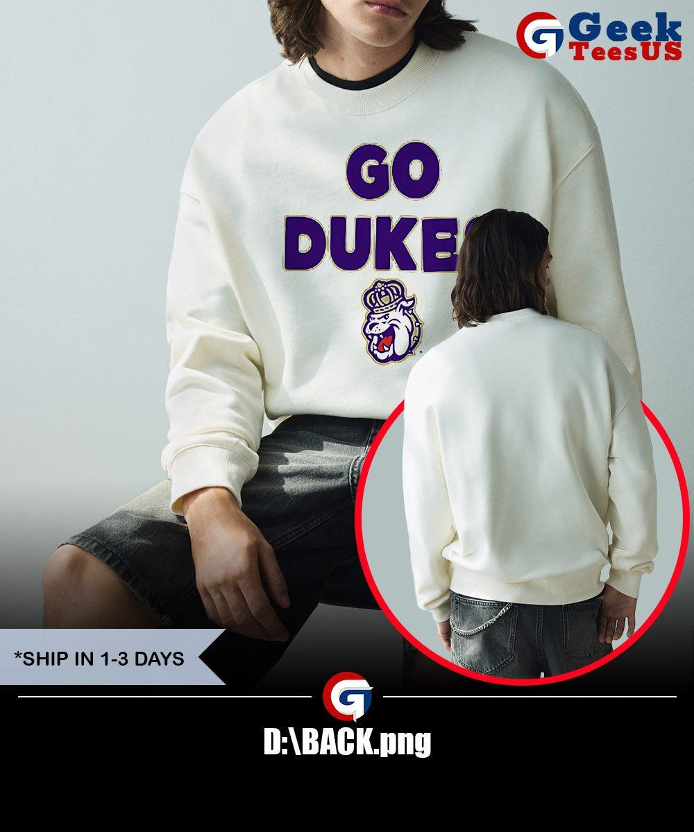 JMU Dukes go pack slogan shirt