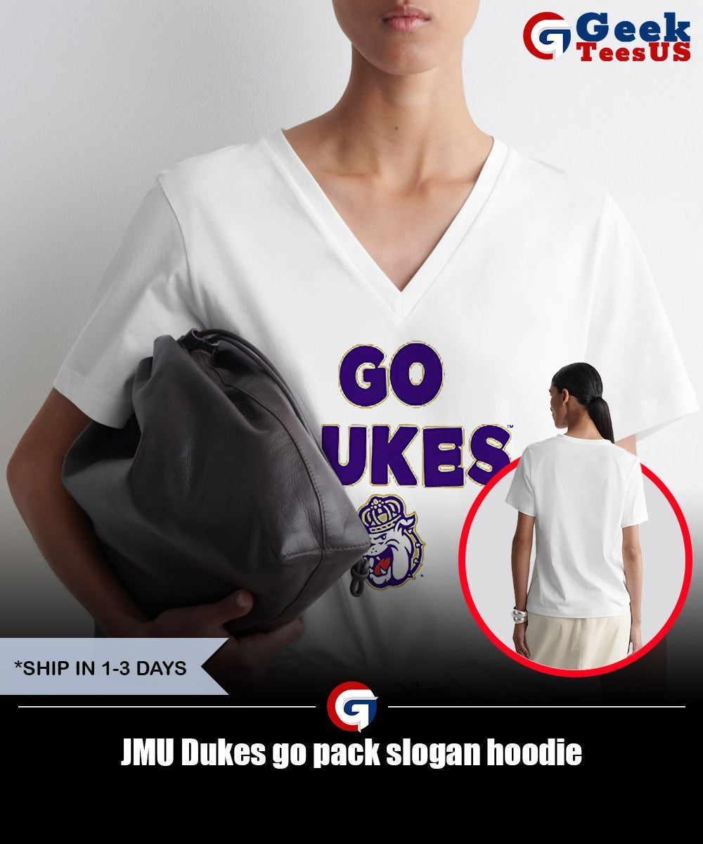 JMU Dukes go pack slogan shirt