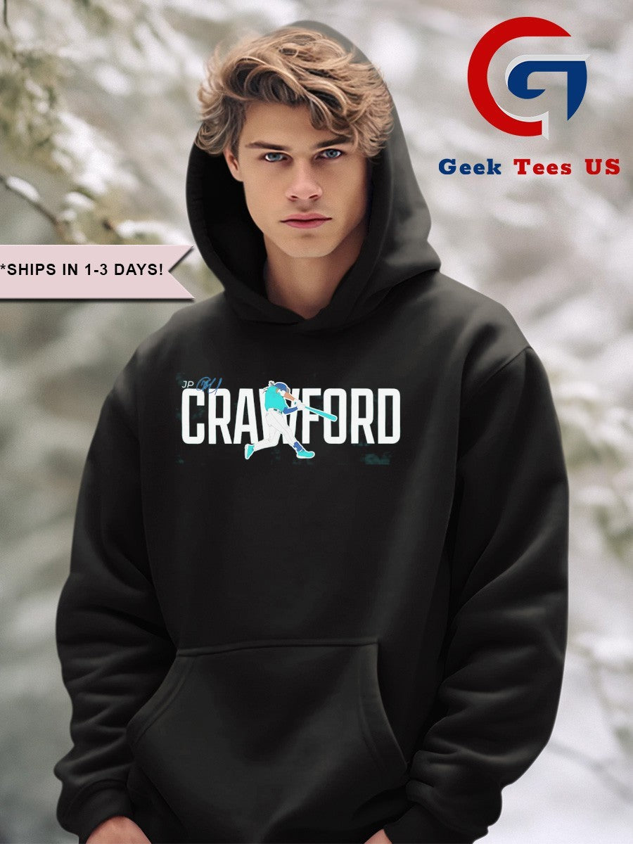 JP Crawford Seattle Mariners MLB 2025 baseball signature shirt
