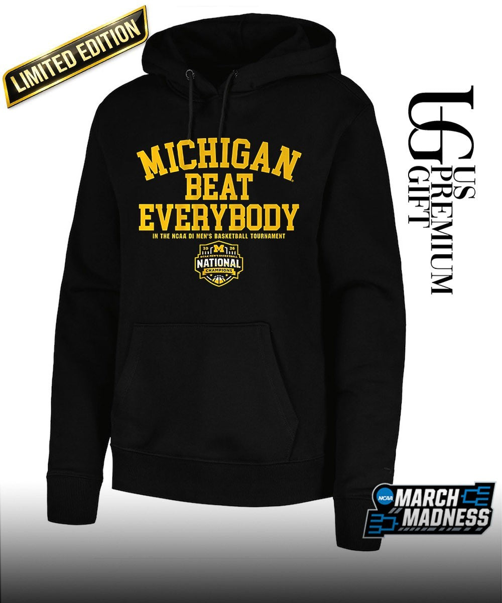 Michigan Wolverines 2026 NCAA Men’s Basketball National Champions beat everybody shirt