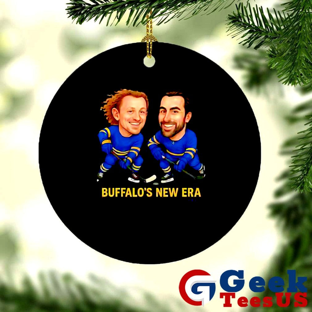 Jack Eichel and Alex Tuch Buffalo’s New Era Hockey caricatures shirt