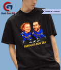 Jack Eichel and Alex Tuch Buffalo’s New Era Hockey caricatures shirt
