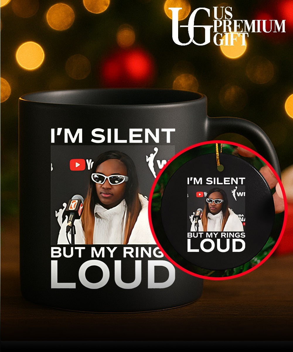 Jackie Young I’m Silent But My Rings Loud shirt