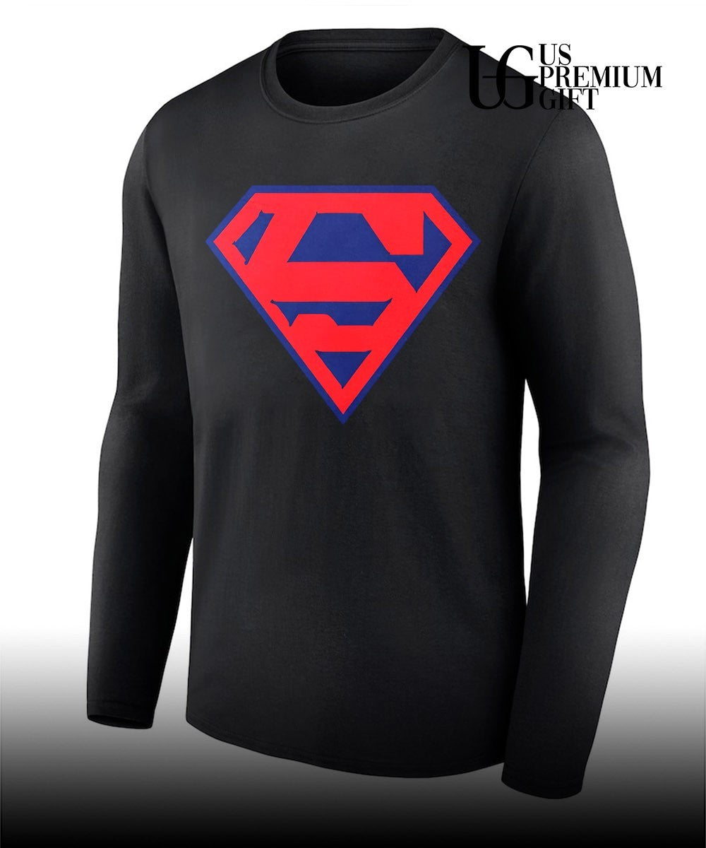 Jackson Hero Superman logo shirt