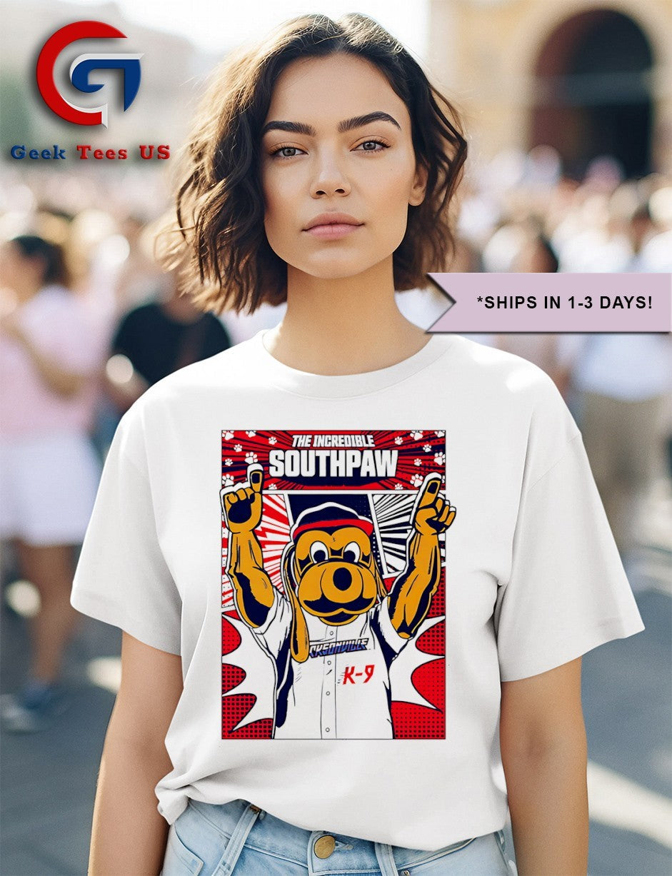 Jacksonville Jumbo Shrimp the Incredible Southpaw 2025 shirt