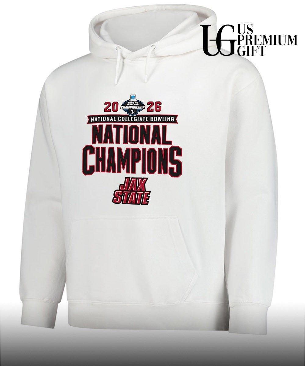 Jacksonville State Gamecocks 2026 NCAA Bowling National Champions T-shirt