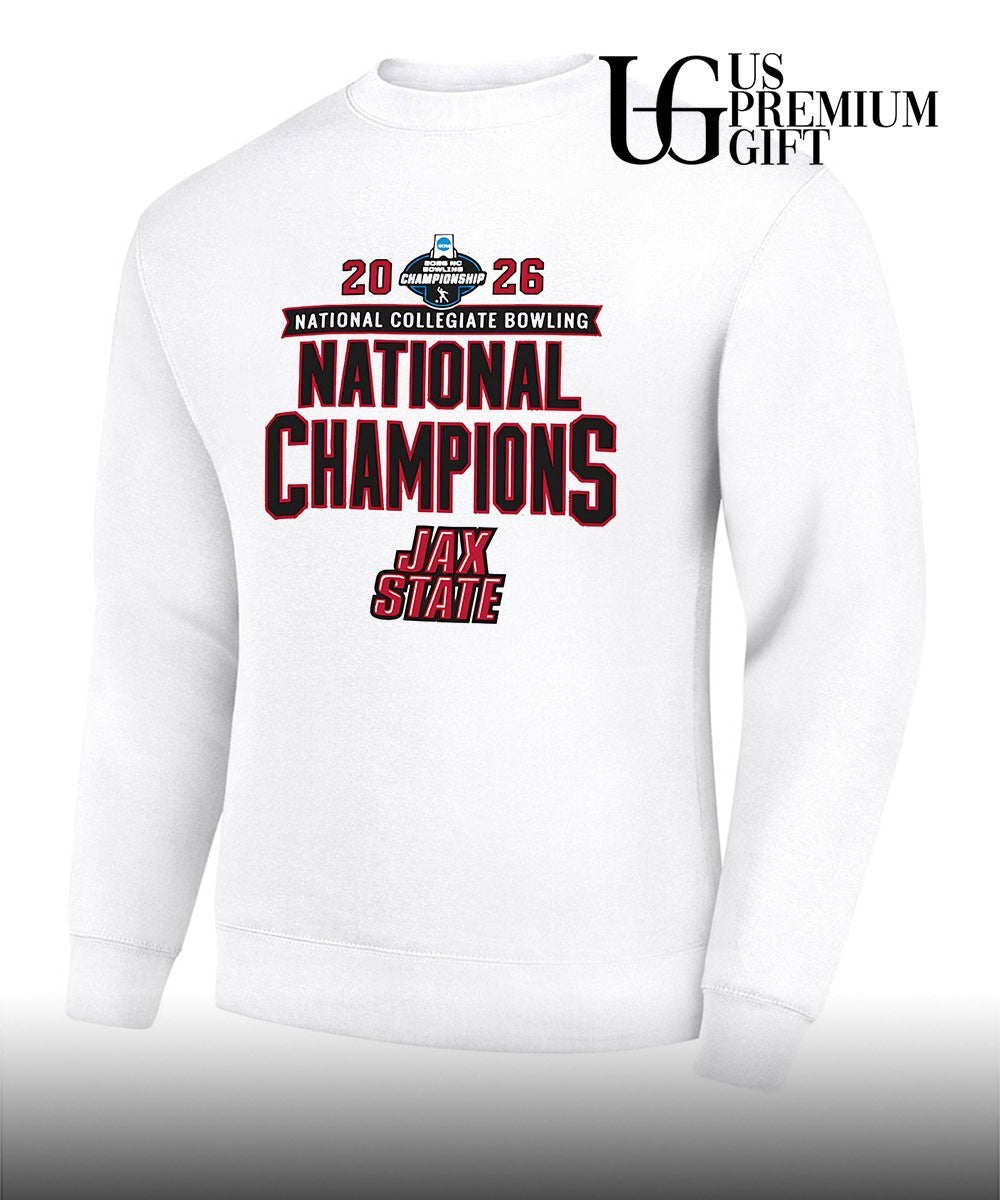 Jacksonville State Gamecocks 2026 NCAA Bowling National Champions T-shirt