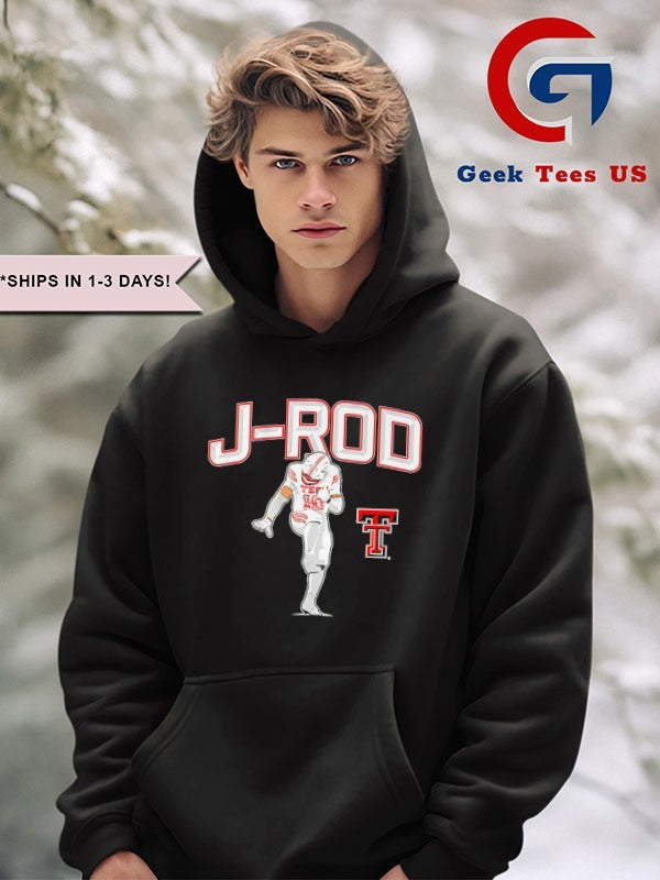 Jacob Rodriguez J-Rod Texas Tech Red Raiders football shirt