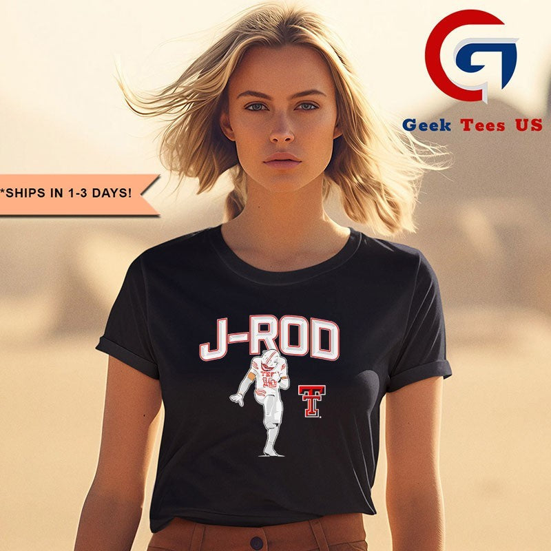 Jacob Rodriguez J-Rod Texas Tech Red Raiders football shirt