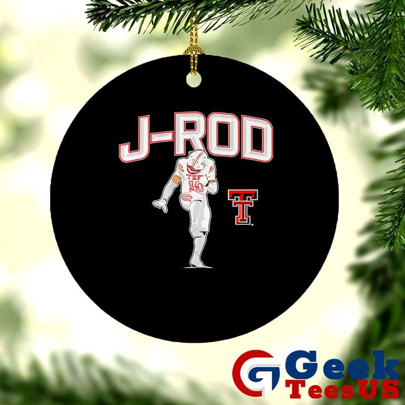 Jacob Rodriguez J-Rod Texas Tech Red Raiders football shirt