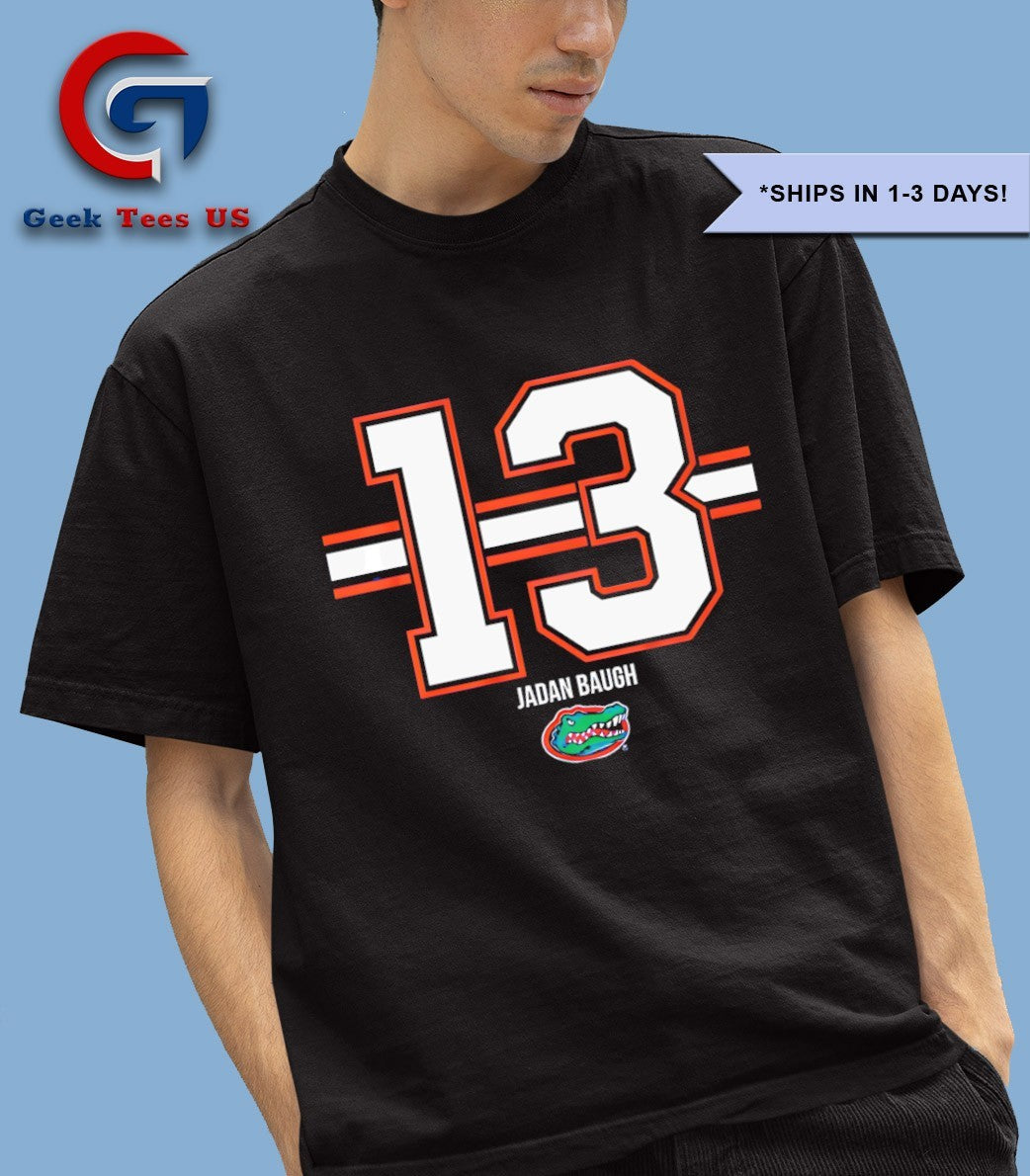 Jadan Baugh 13 stripe Florida Gators football shirt