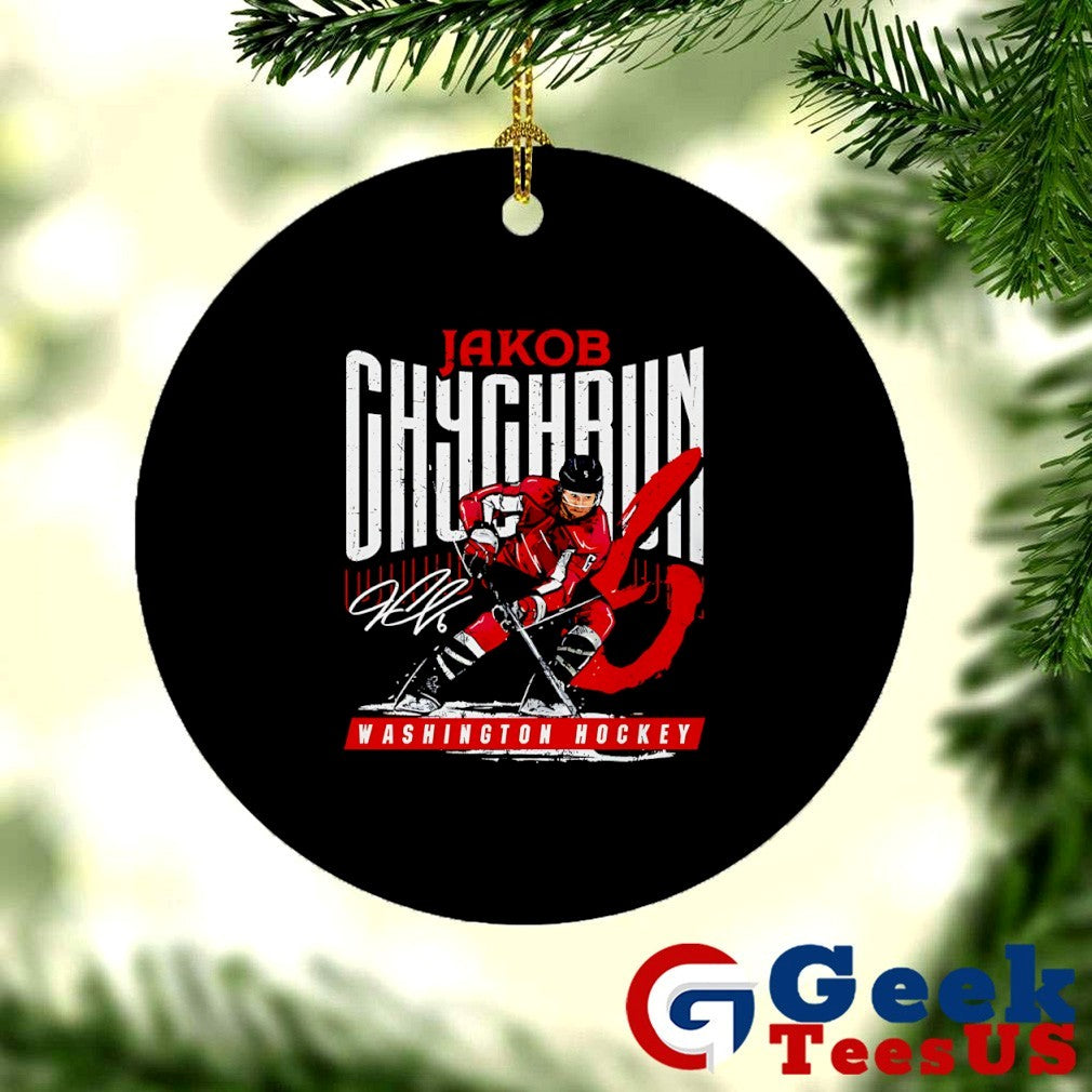 Jakob Chychrun Washington Capitals Hockey signature shirt