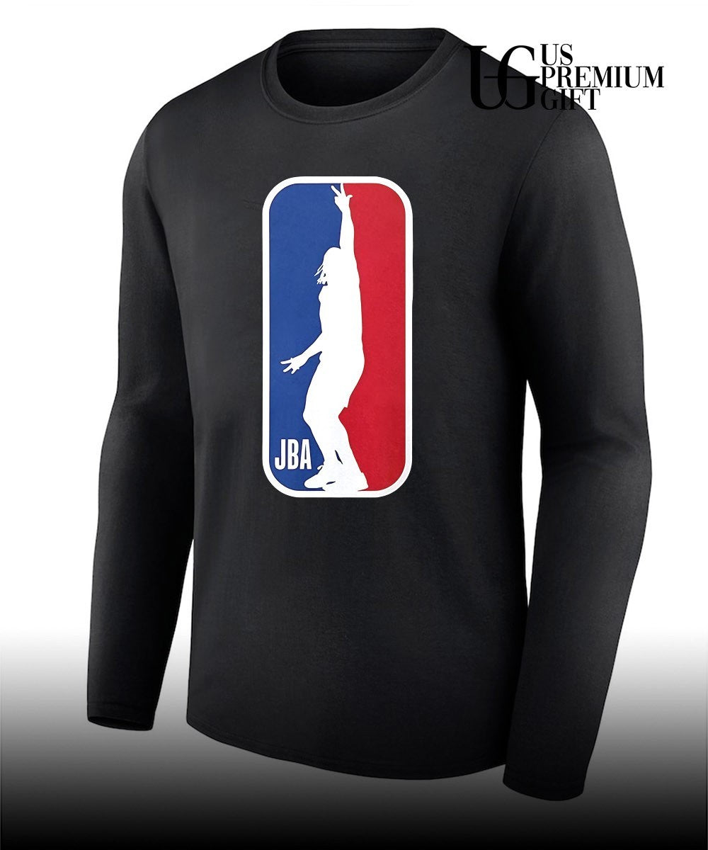 Jalen Brunson Association JBA logo shirt