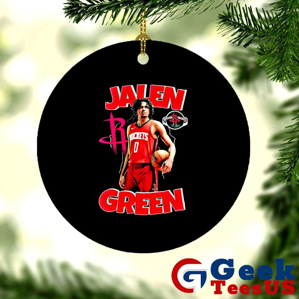 Jalen Green player Houston Rockets basketball 90s Style NBA shirt