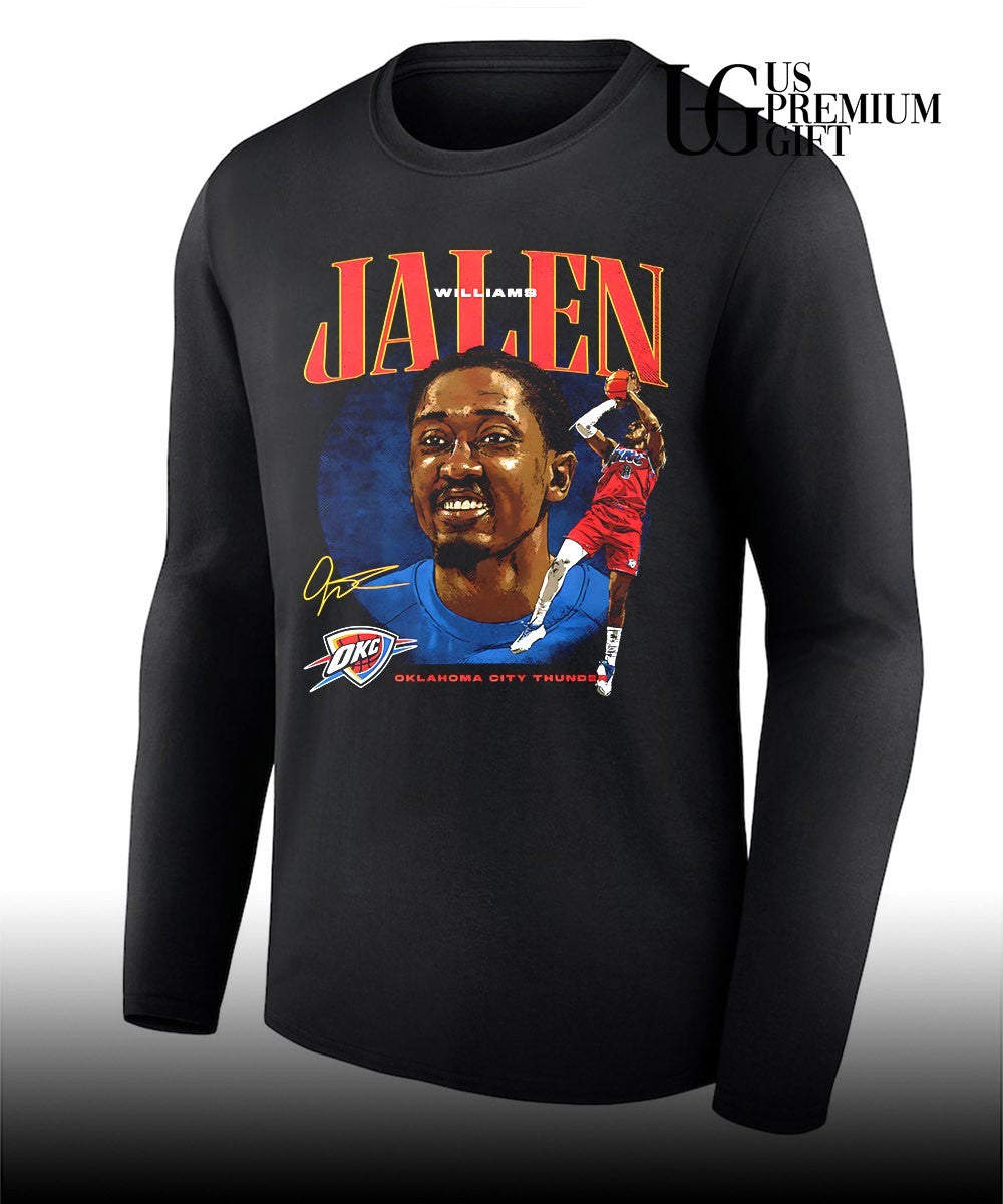 Jalen Williams Oklahoma City Thunder NBA 2026 signature shirt