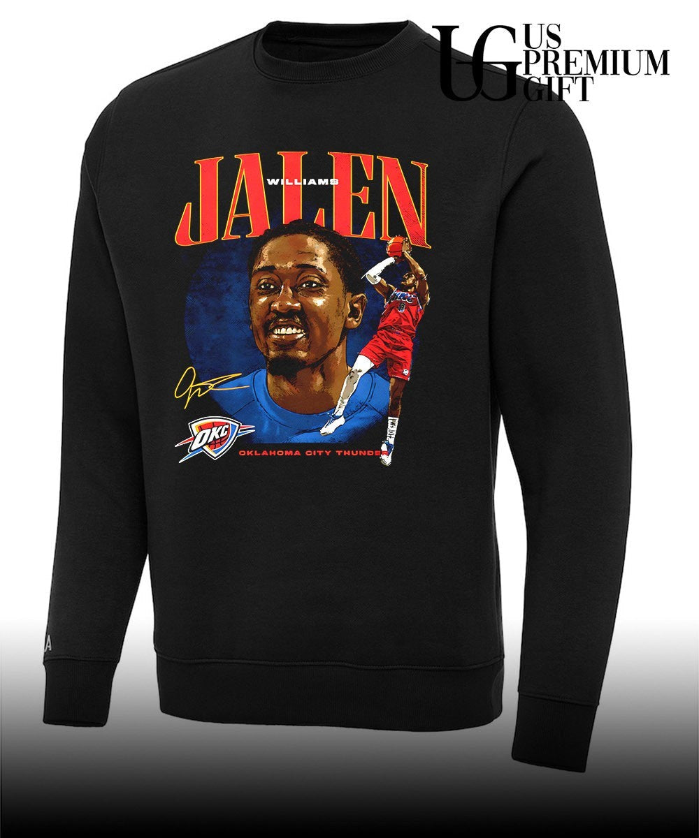 Jalen Williams Oklahoma City Thunder NBA 2026 signature shirt