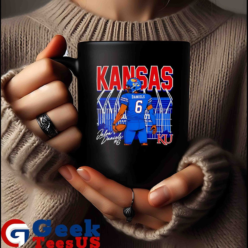 Jalon Daniels Kansas Jayhawks College Football Rally Stadium shirt