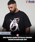 Jalon Daniels number 06 Kansas Jayhawks football breakthrough shirt