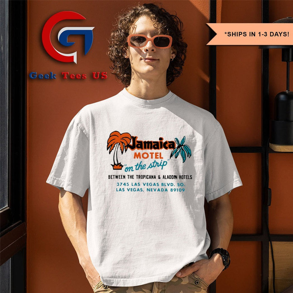 Jamaica Motel on the strip between the tropicana and aladdin hotels shirt