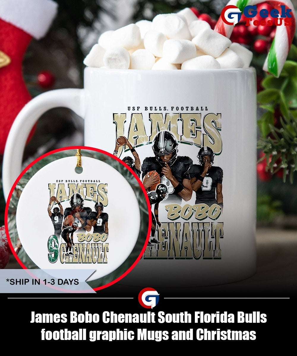 James Bobo Chenault South Florida Bulls football graphic shirt