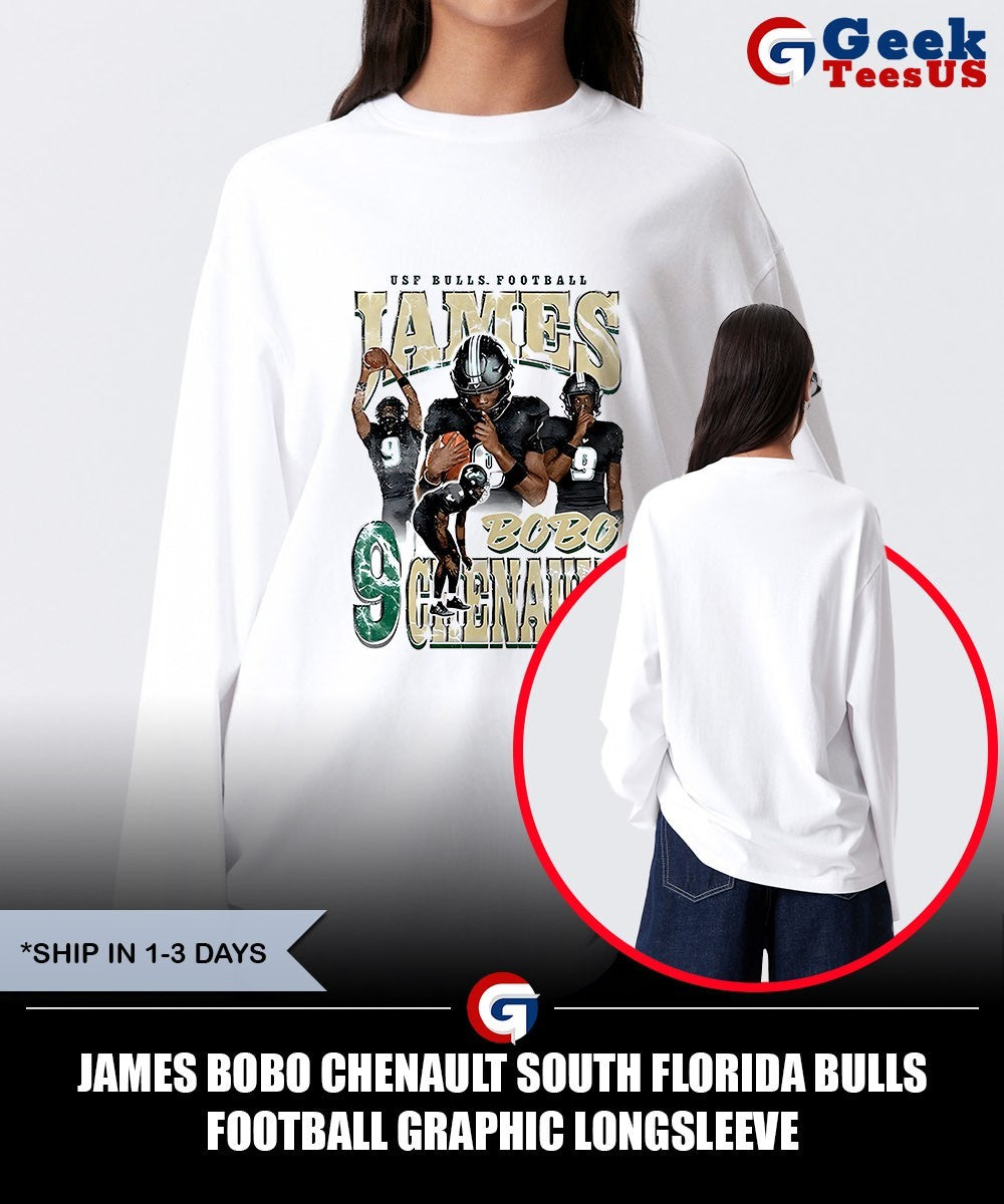 James Bobo Chenault South Florida Bulls football graphic shirt