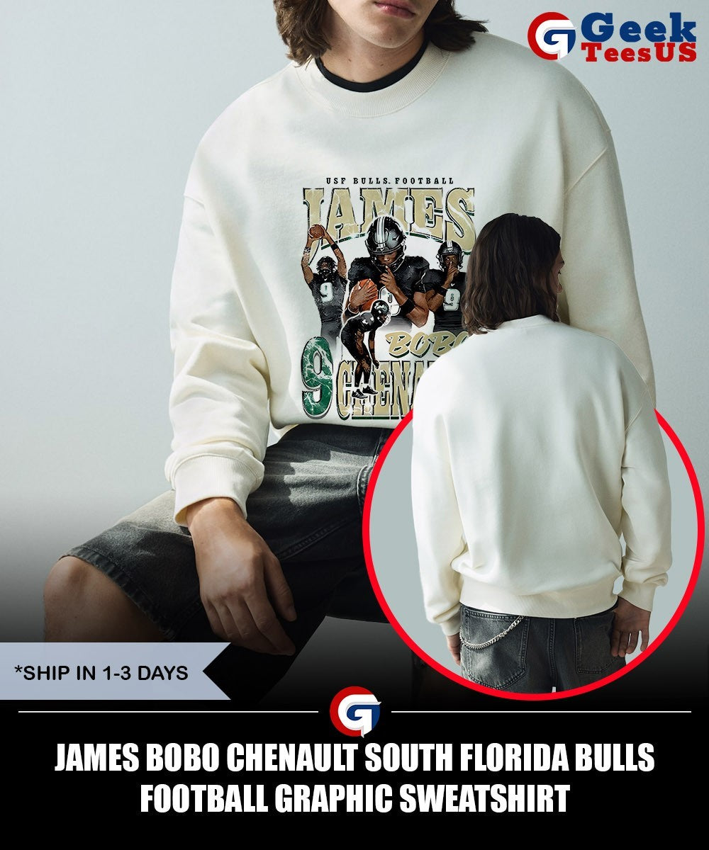 James Bobo Chenault South Florida Bulls football graphic shirt