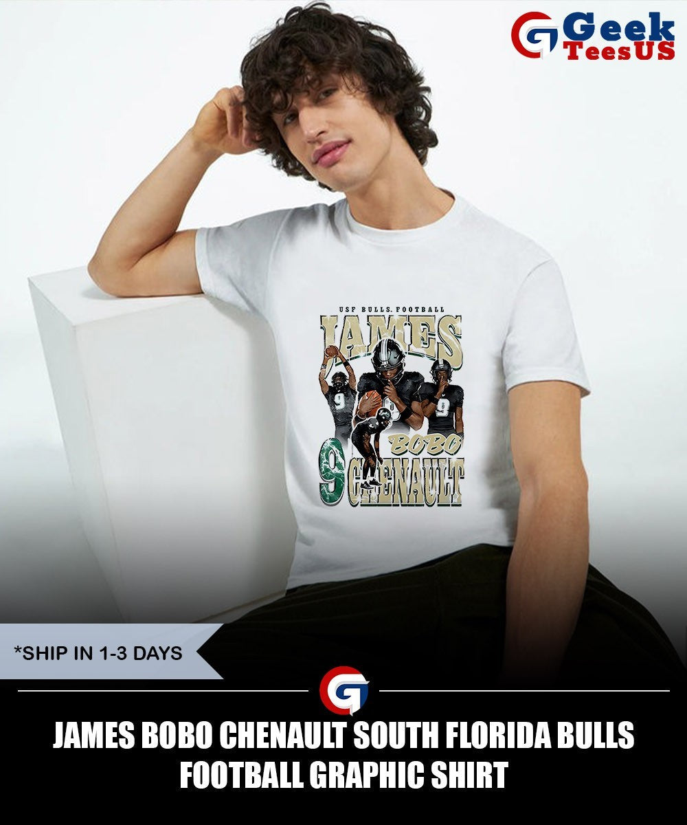 James Bobo Chenault South Florida Bulls football graphic shirt