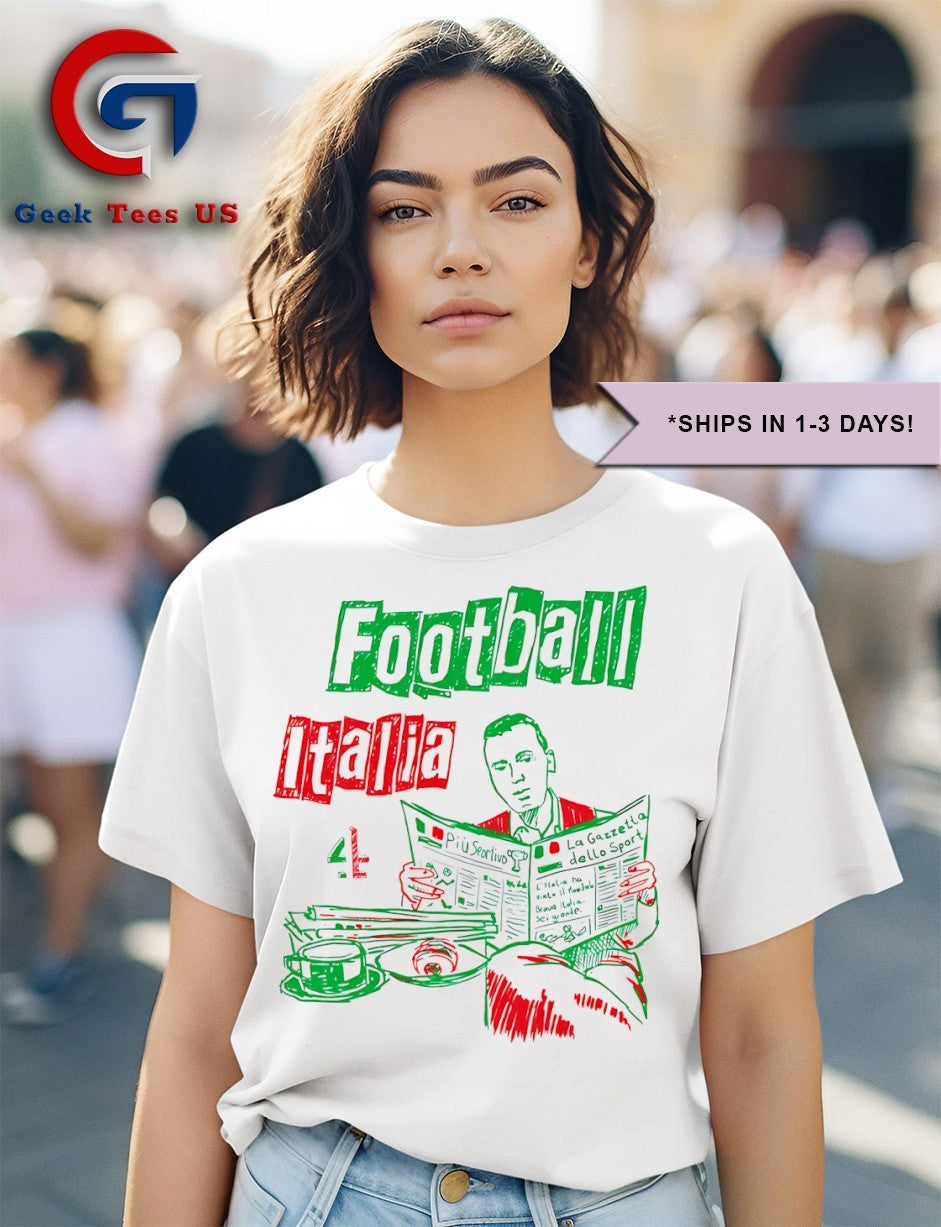 James Richardson Italia football shirt