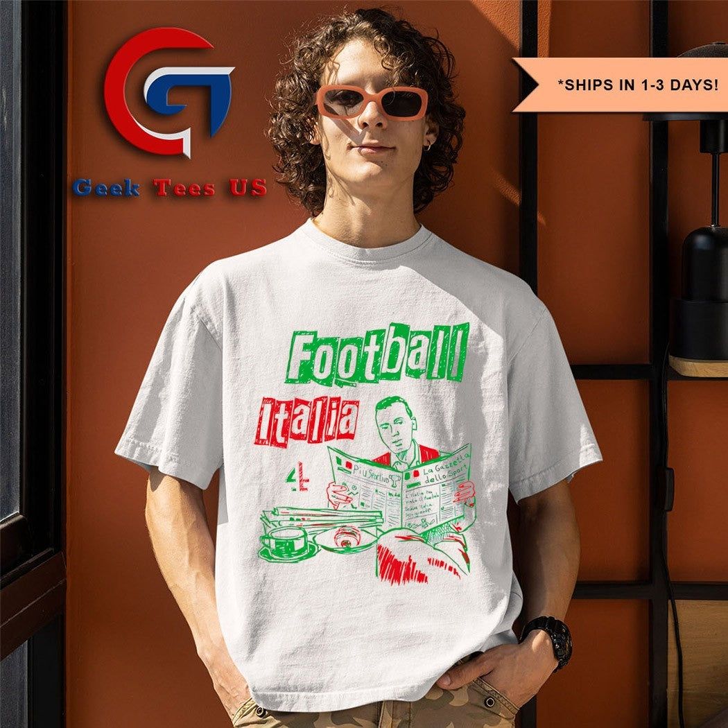 James Richardson Italia football shirt