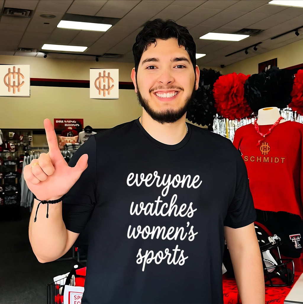 Jan Jensen Wearing Everyone Watches Womens Sports Shirt