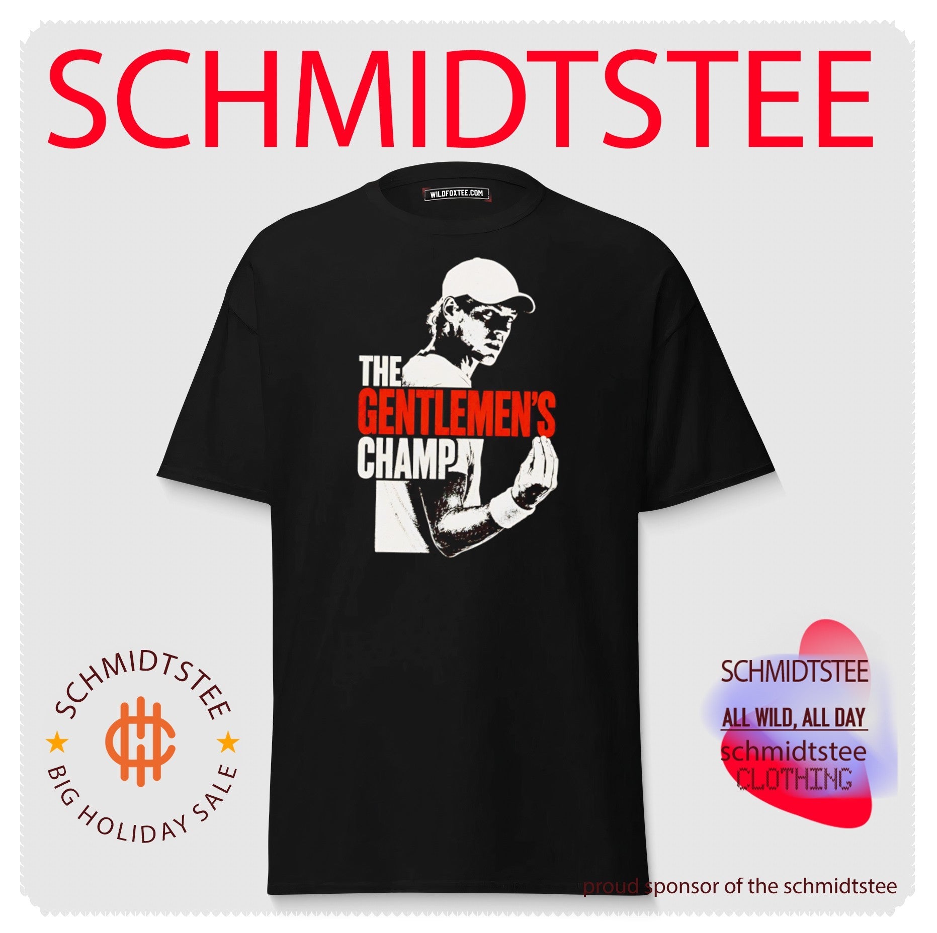 Jannik Sinner The Gentlemen’s Champ Tennis shirt