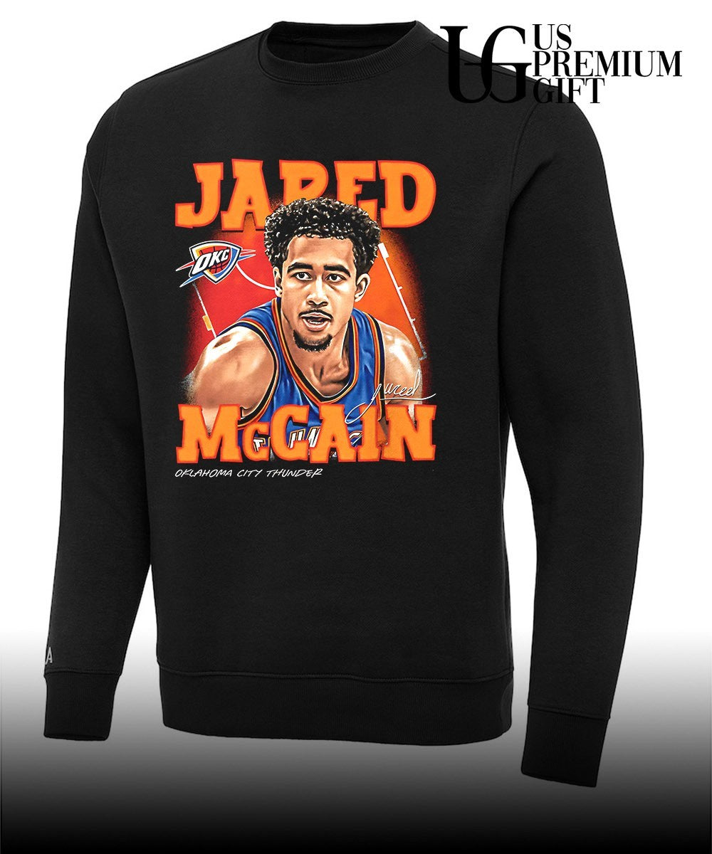 Jared McCain Oklahoma City Thunder NBA 2026 signature shirt